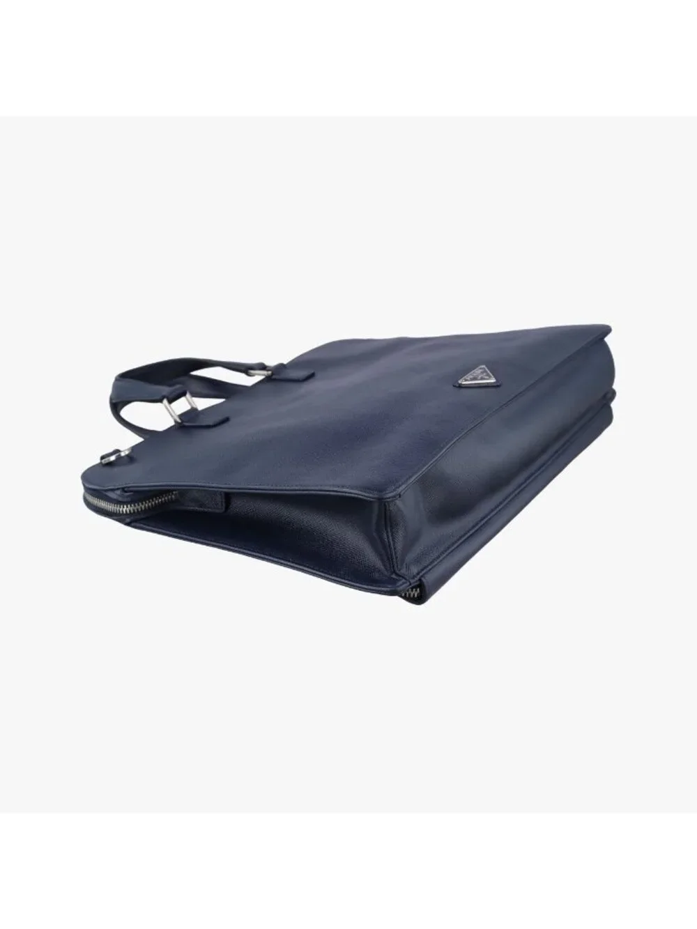Prada Navy Saffiano Leather 58